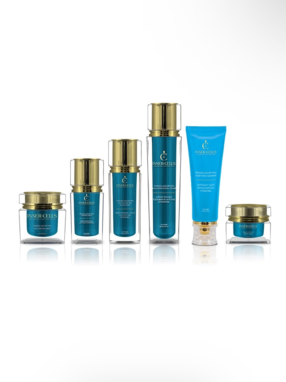 Inner-Cells Timeless Age Defying Ritual Collection Skincare Set - Picture 2 of 6